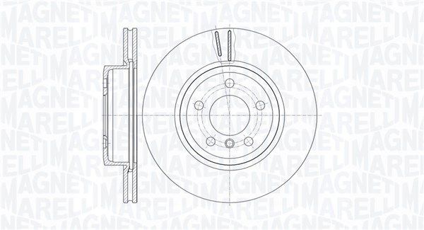 MAGNETI MARELLI Bremžu diski 361302040468